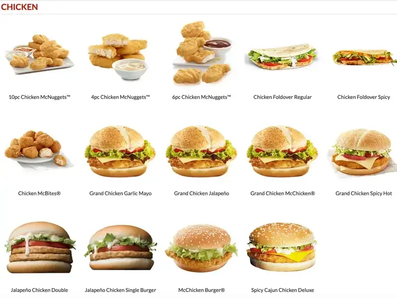 Jakie są burgery w McDonald's? Sprawdź pełną listę i ceny