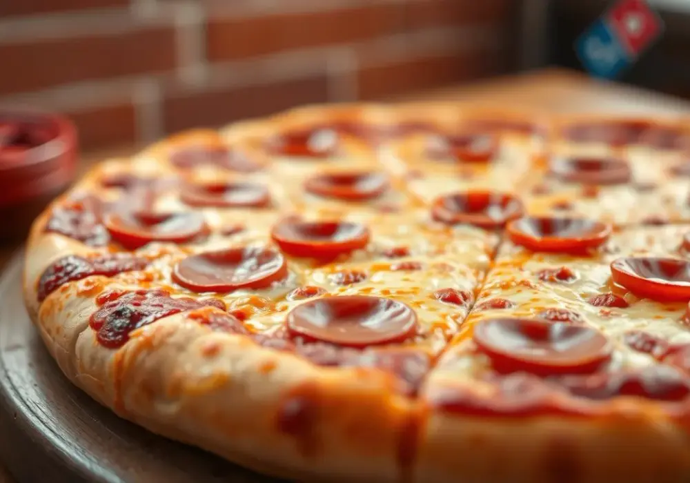 Ile cm ma duża pizza w Domino's? Sprawdź jej rozmiar i porcje