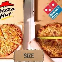 Pizza XXL Domino's: rozmiar, średnica i porównanie z innymi