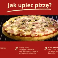 Jak idealnie piec pizzę Dr. Oetker - czas i temperatura pieczenia