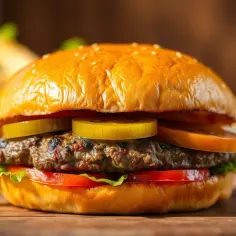 Ile kalorii ma burger wołowy z frytkami? Zaskakujące dane!