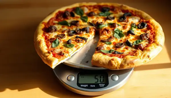 Ile kcal ma pizza 50 cm? Sprawdź, co naprawdę zawiera!
