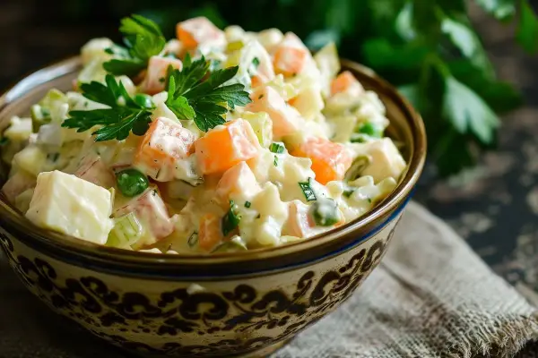 Ile kcal ma sałatka jarzynowa? Sprawdź, co wpływa na kaloryczność